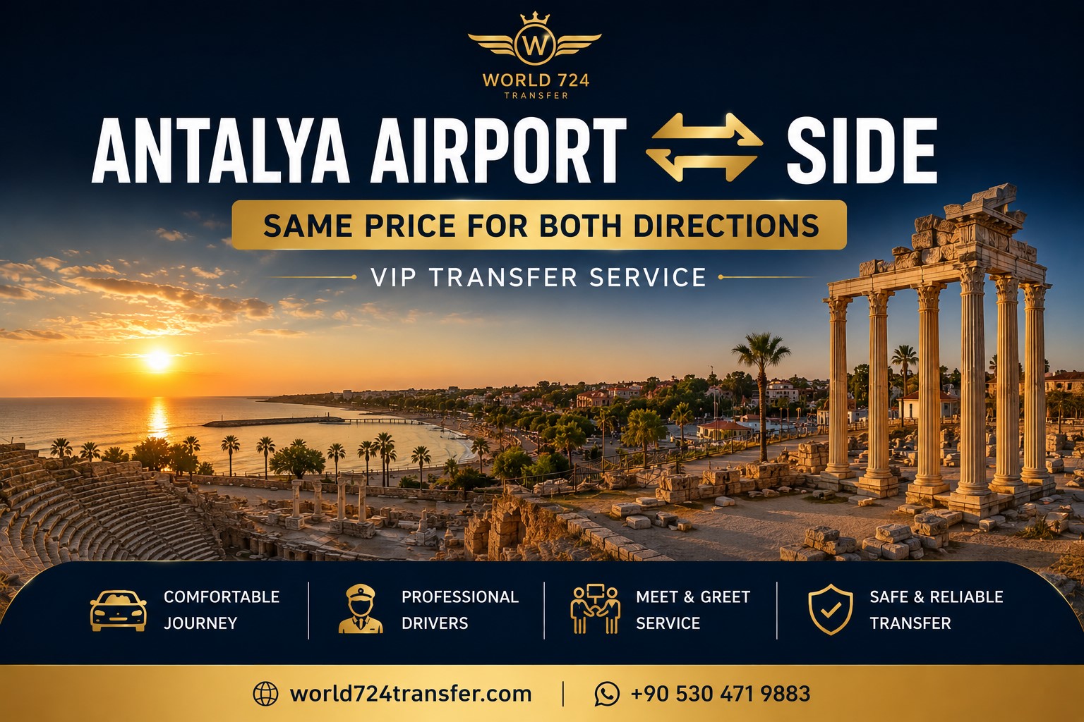 Antalya Havalimanı (AYT)-Side
